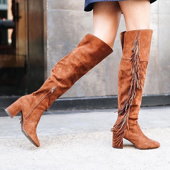 frye fringe boots